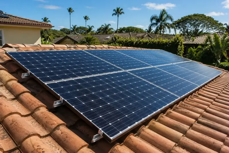 Installation de panneaux solaires à la Balme-de-Sillingy